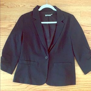 3/4 sleeve blazer